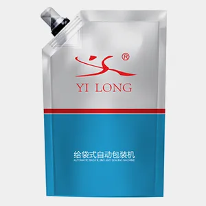 Envasadora e tampadora automática rotativa de sachês com bico