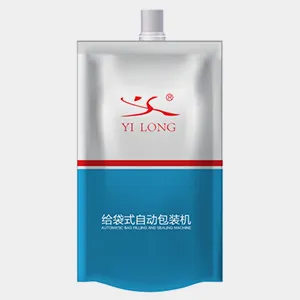 Envasadora e tampadora automática rotativa de sachês com bico