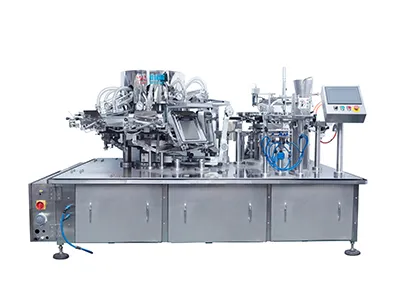 Empacotadora automática rotativa a vácuo