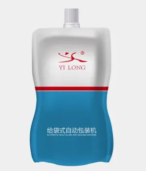 Sachê moldado com bico