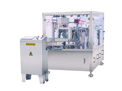 Sistema Pick-Fill-Seal (alimentação, envase e selagem) para sacos pré-fabricados